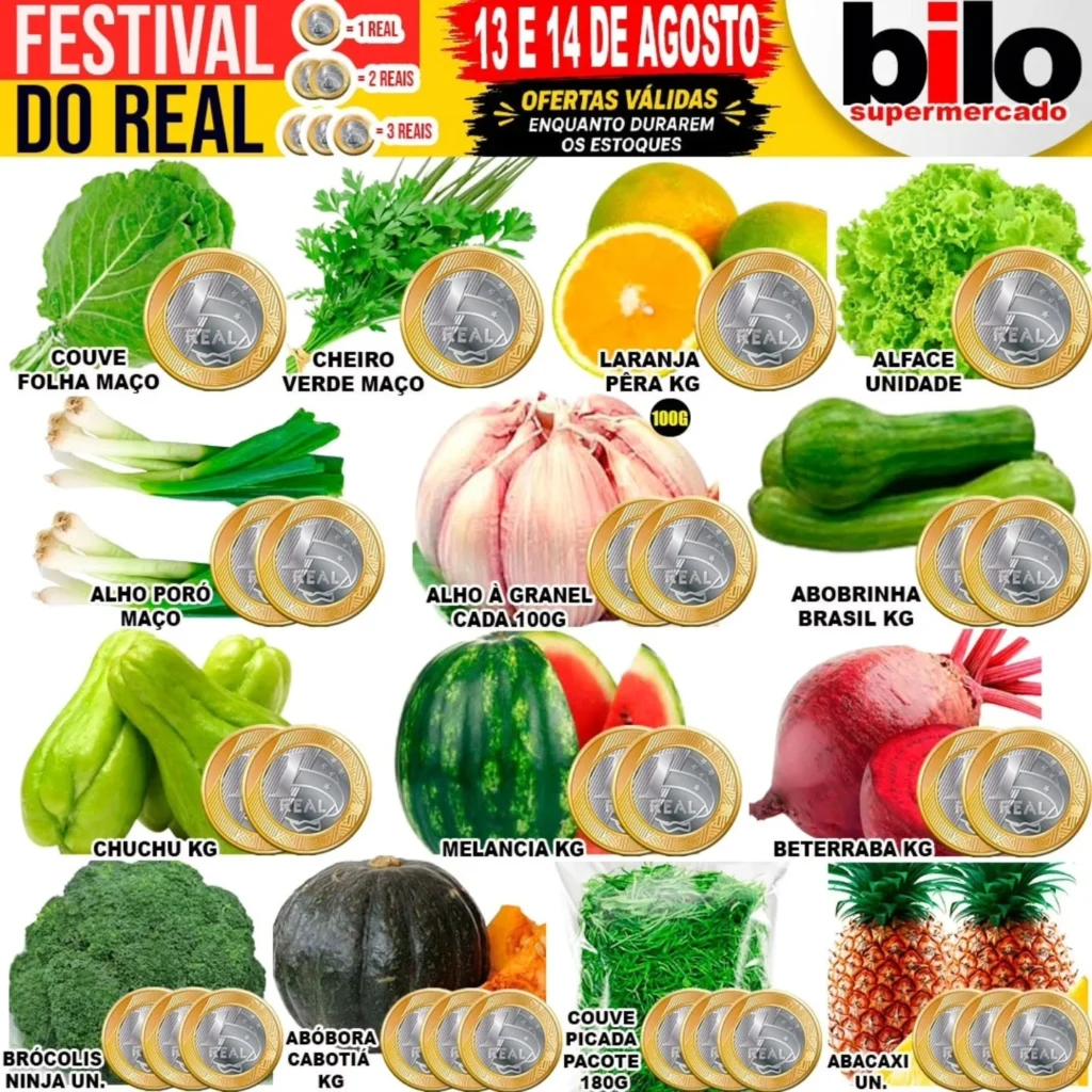 Ofertas Supermercado bilo – 14/08/2026
