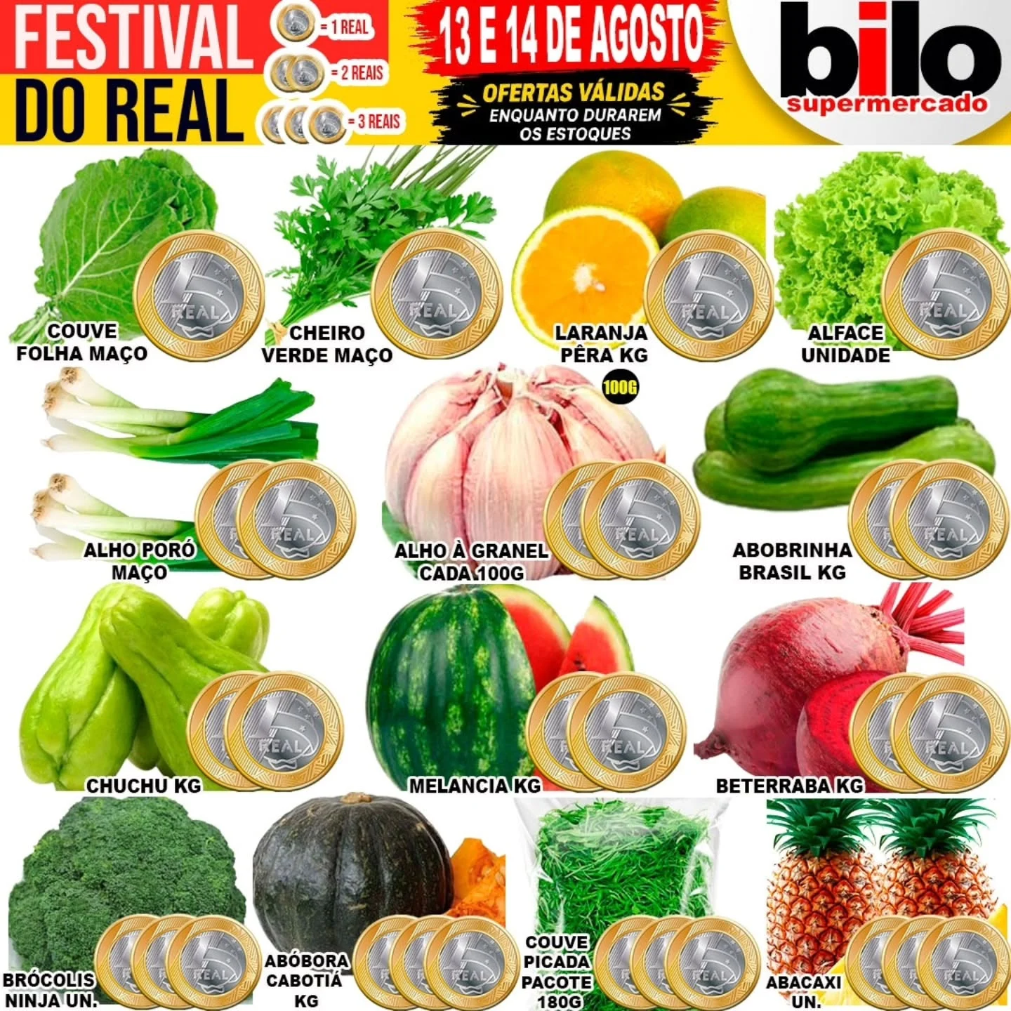 Ofertas Supermercado bilo – 14/08/2026