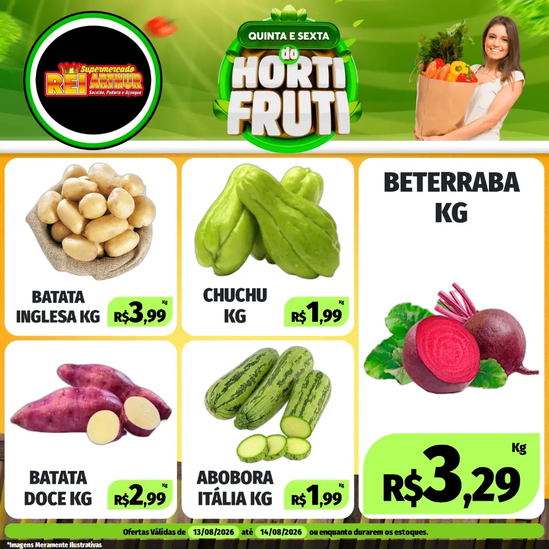 Ofertas Supermercado Rei Arthur💥