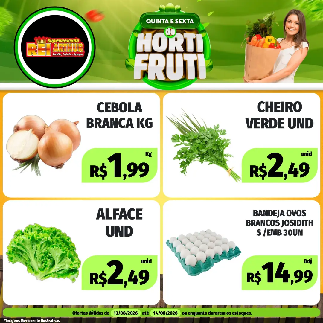 Ofertas Supermercado Rei Arthur💥