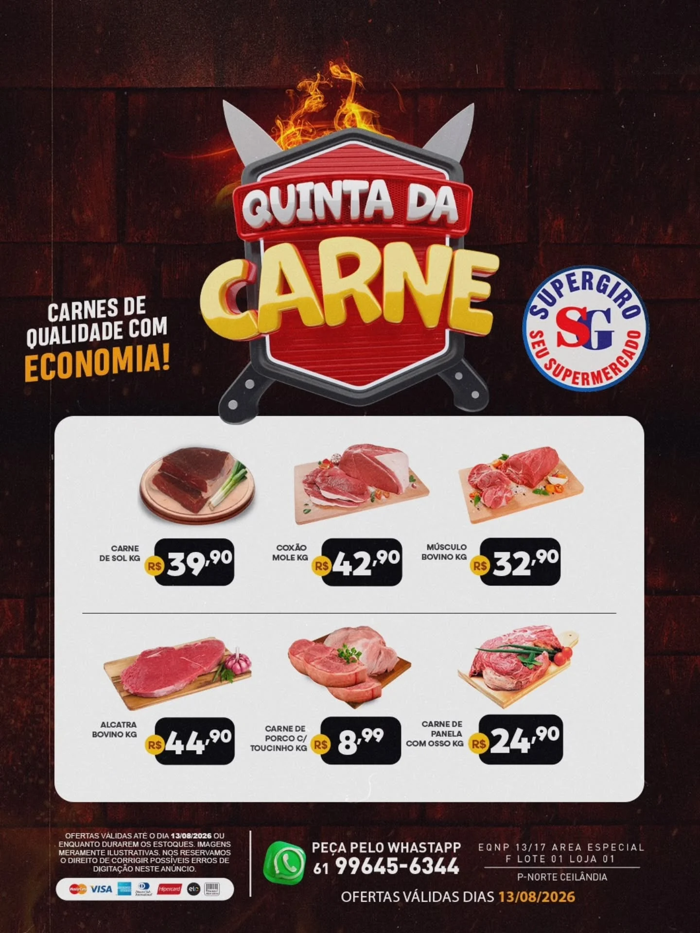 Ofertas Supermercado Supergiro – 13/17/2026