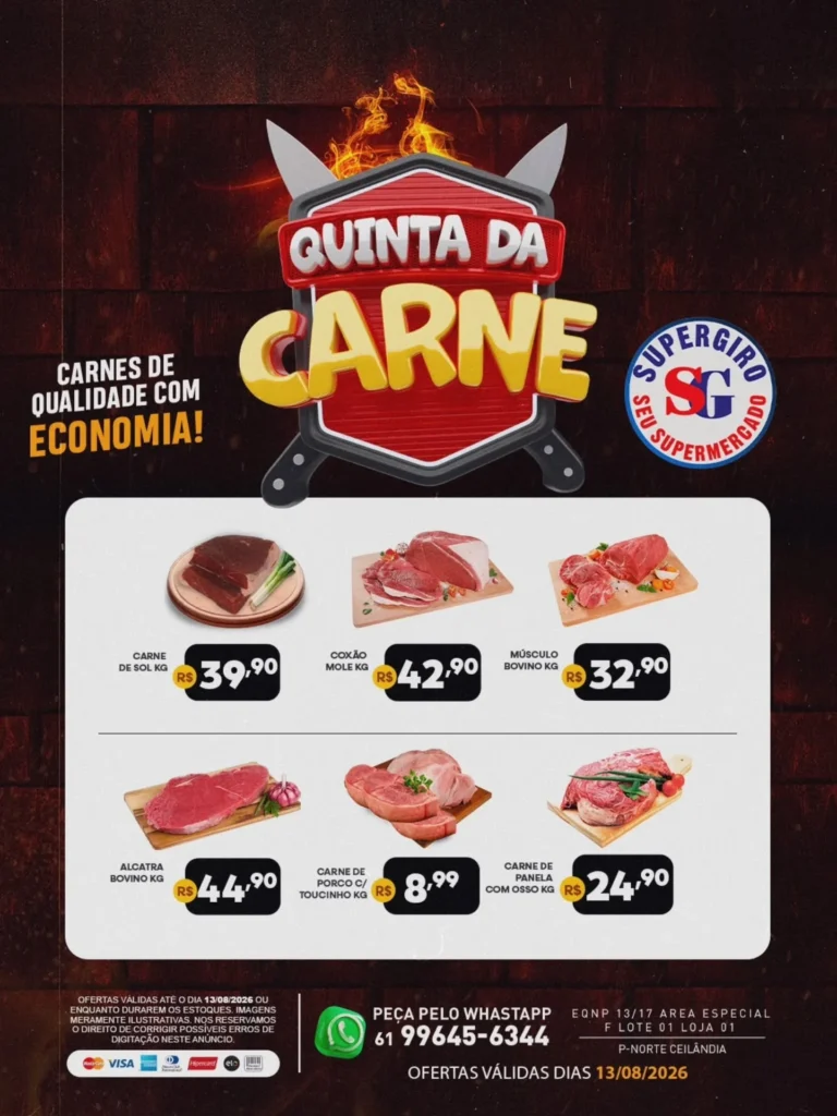 Ofertas Supermercado Supergiro – 13/17/2026