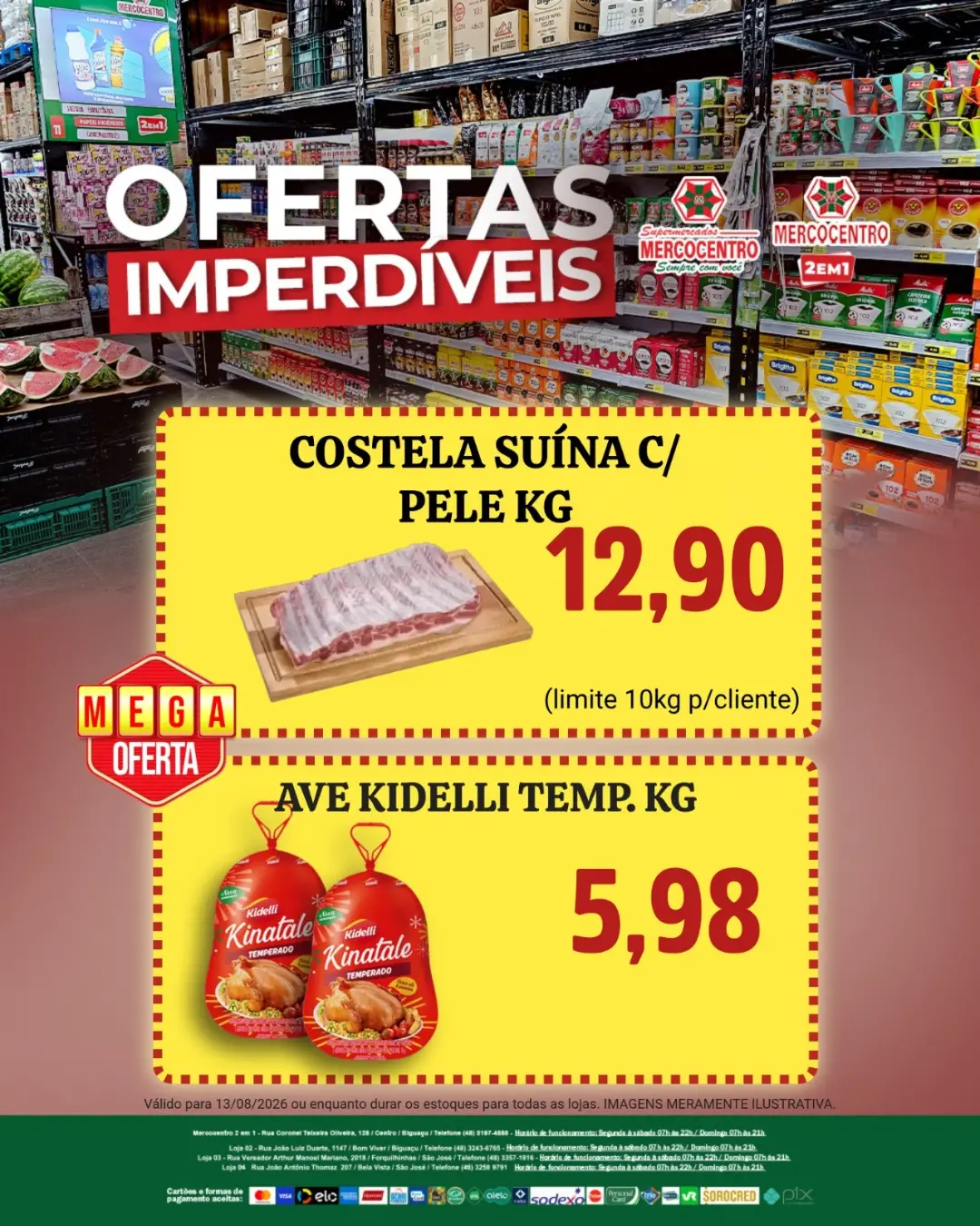 Ofertas SUPERMERCADOS MERCOCENTRO 🛒