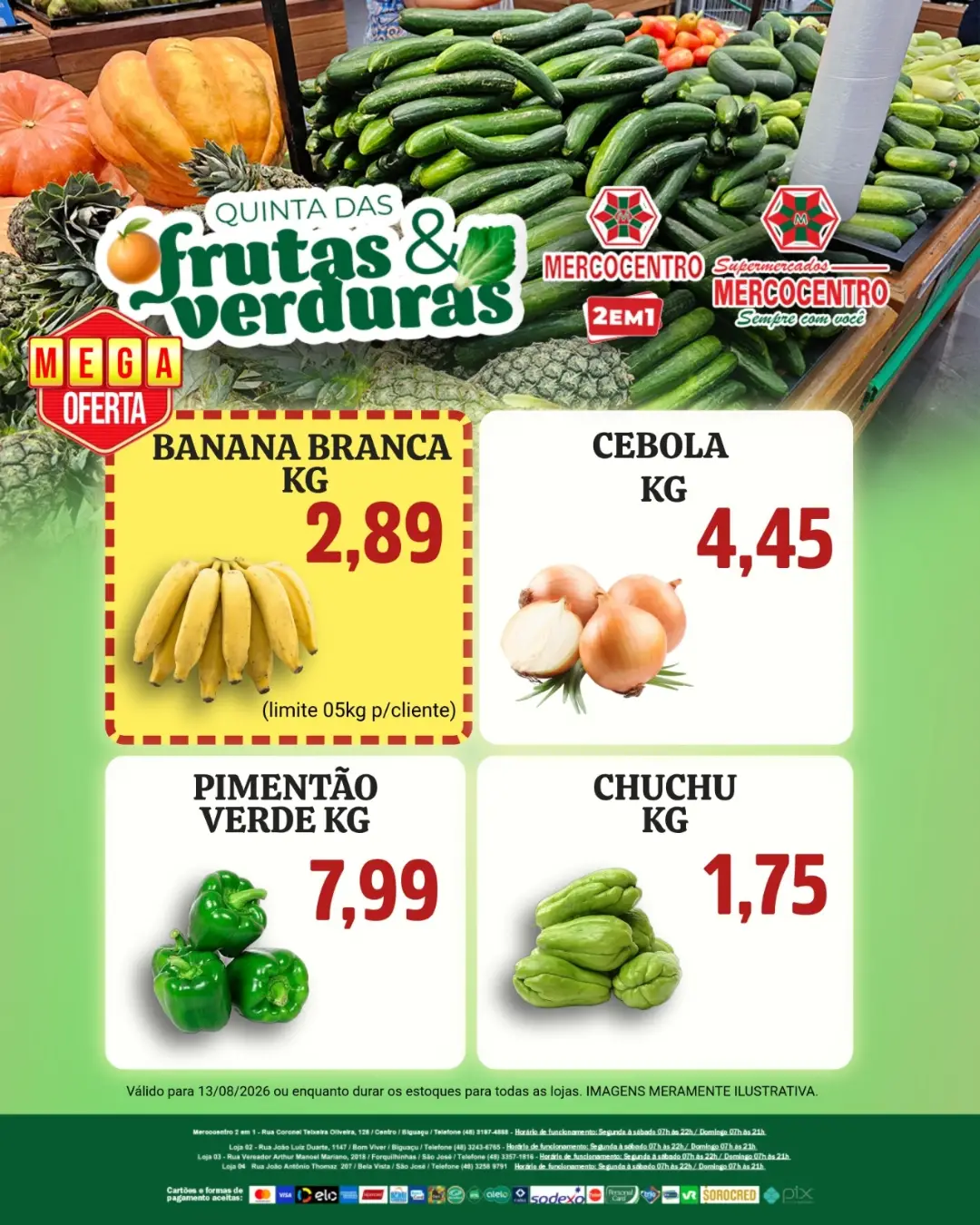 Ofertas SUPERMERCADOS MERCOCENTRO 🛒
