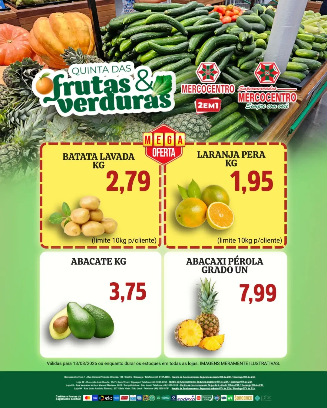 Ofertas SUPERMERCADOS MERCOCENTRO 🛒