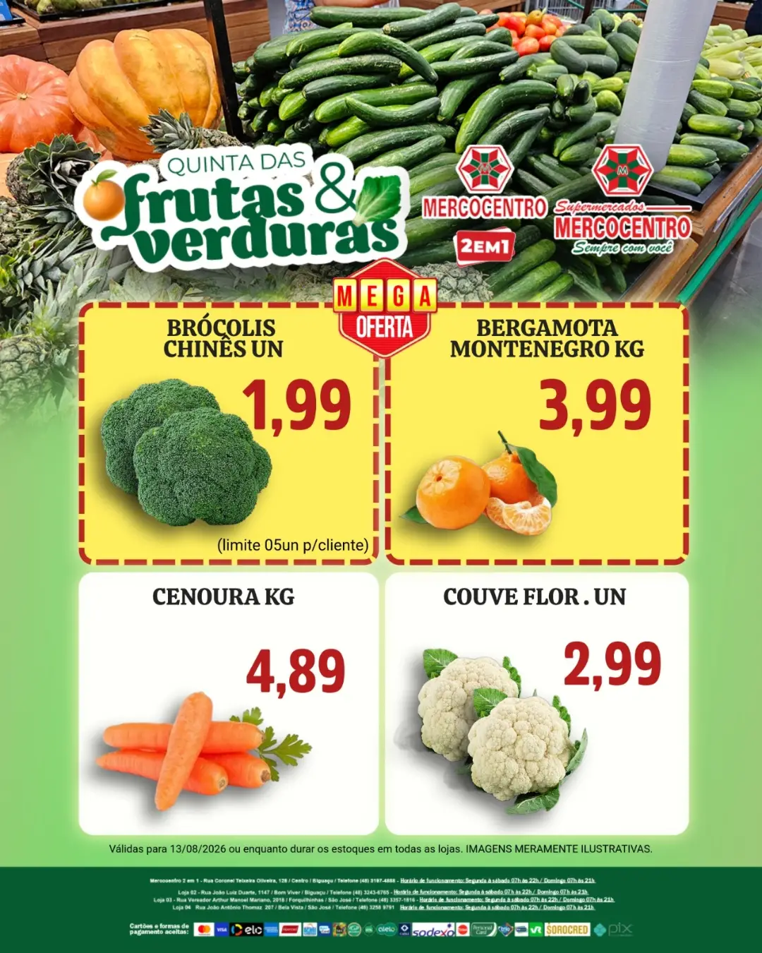Ofertas SUPERMERCADOS MERCOCENTRO 🛒
