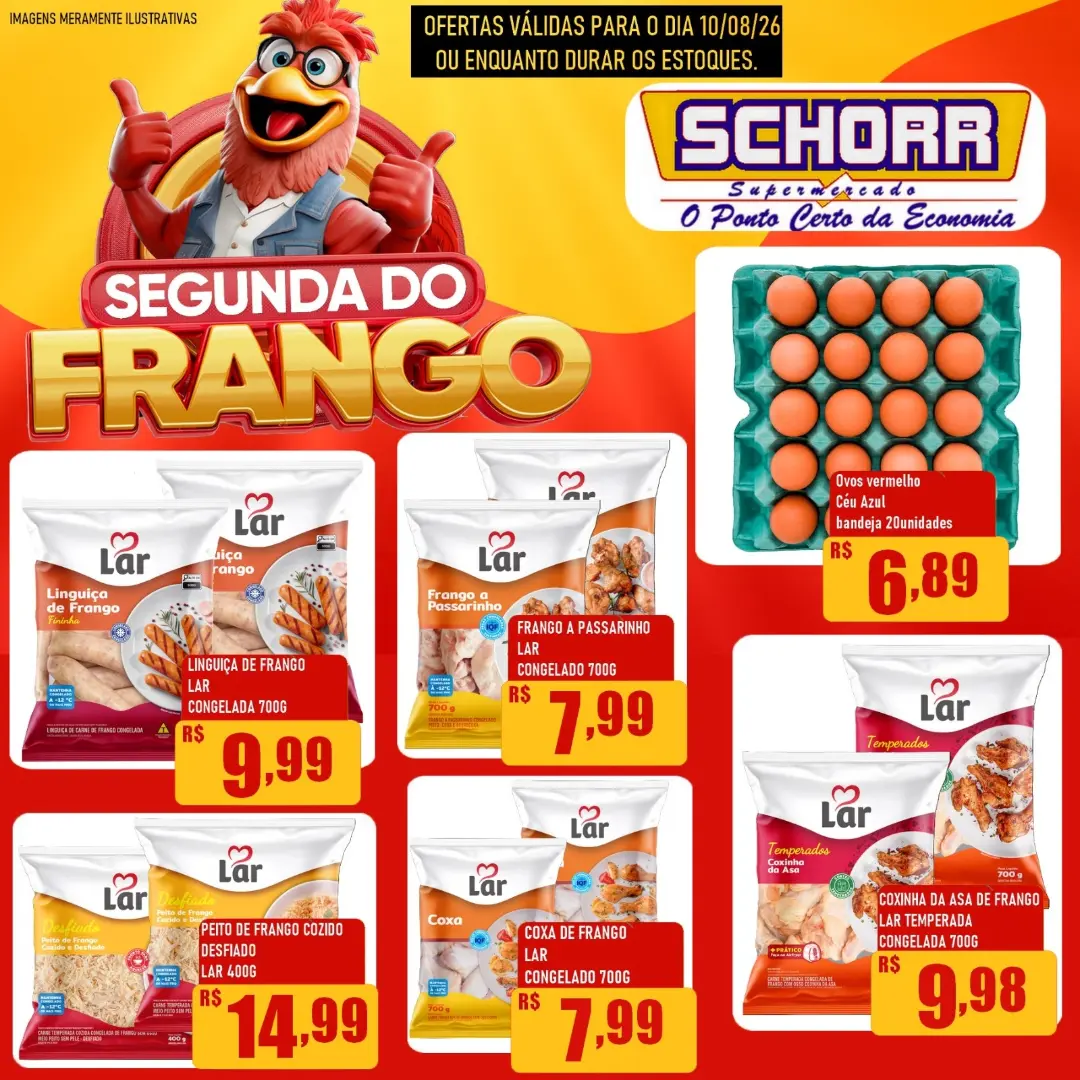Ofertas Schorr supermercado – 10/08/2026