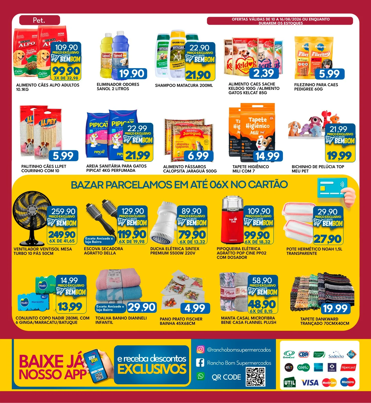 Ofertas Rancho Bom Supermercados