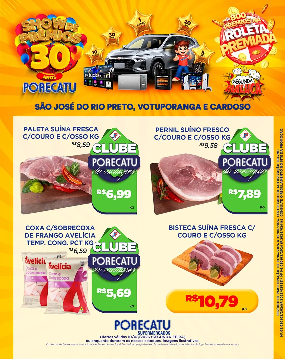 Ofertas Super Porecatu – 10/08/2026