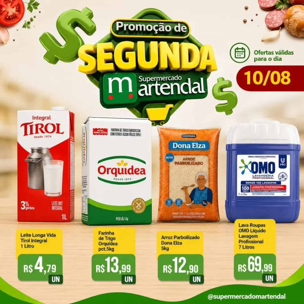 Ofertas Supermercado Martendal – 10/08