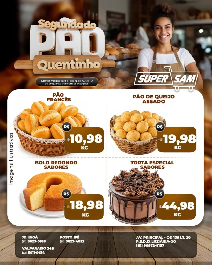 Ofertas Rede Supersam – 10/08/2026