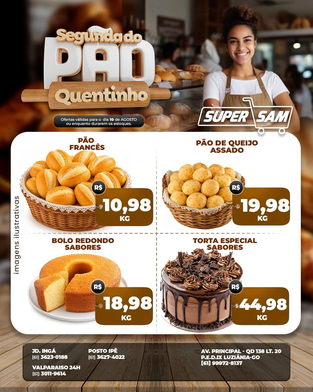 Ofertas Rede Supersam – 10/08/2026