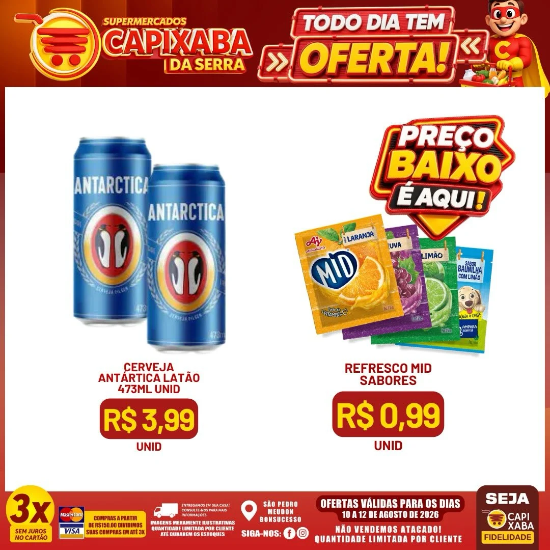 Ofertas Supermercados Capixaba da Serra