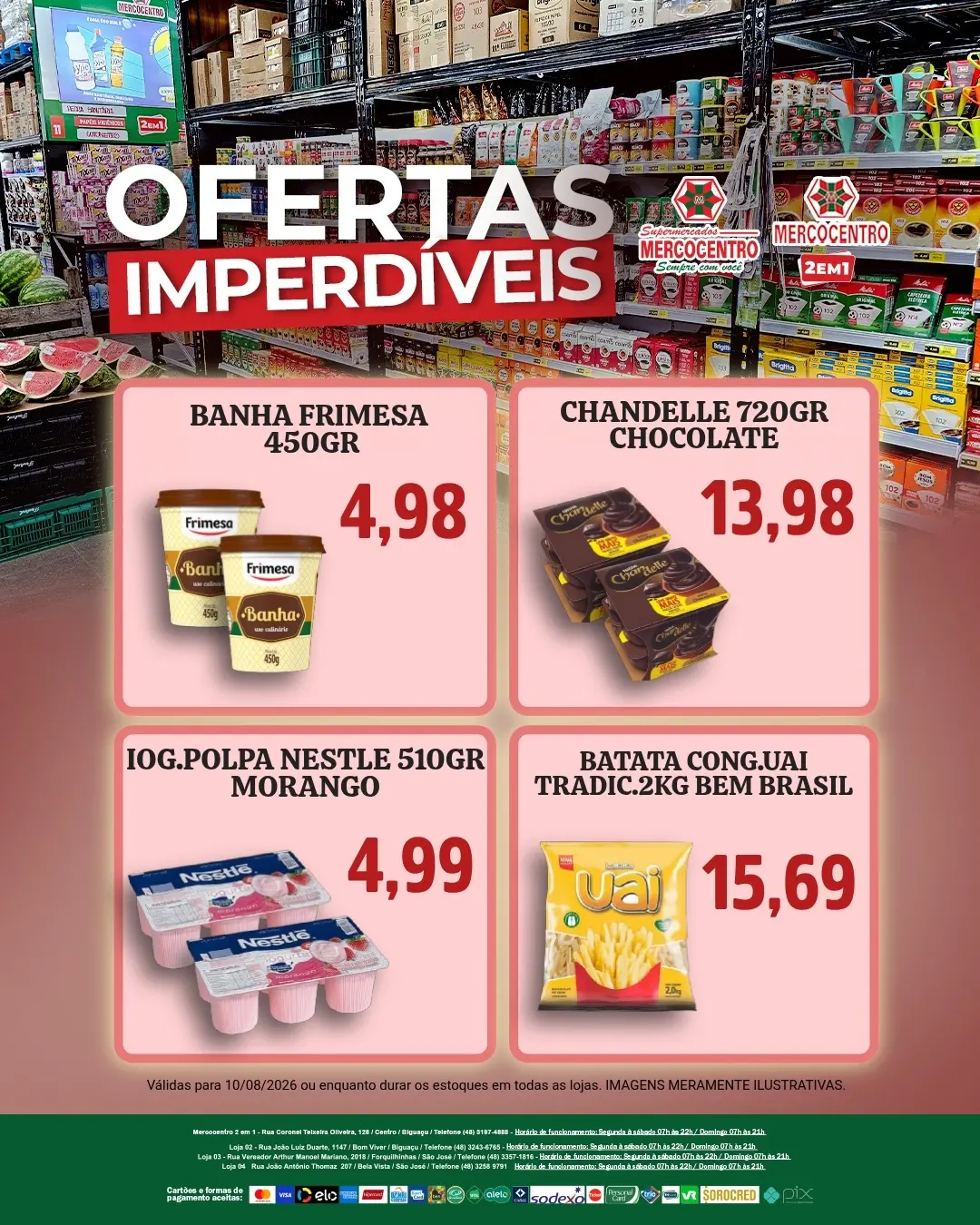 Ofertas SUPERMERCADOS MERCOCENTRO 🛒