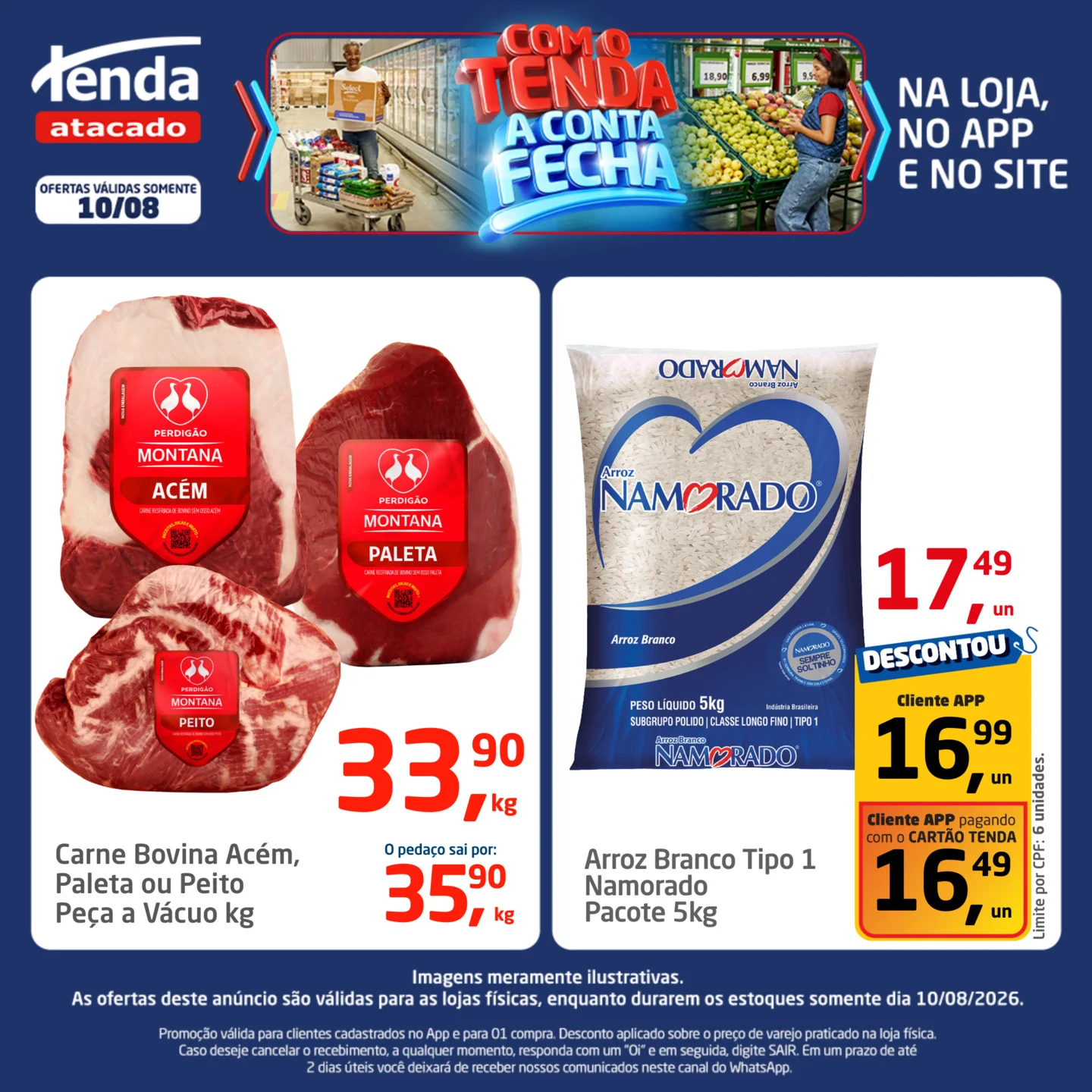 Ofertas Tenda Atacado – 10/08