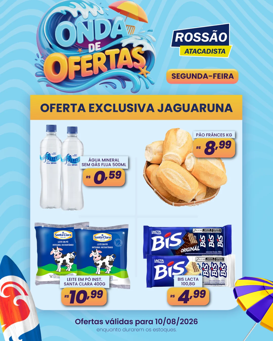 Ofertas Rossão Atacadista – 10/08/2026