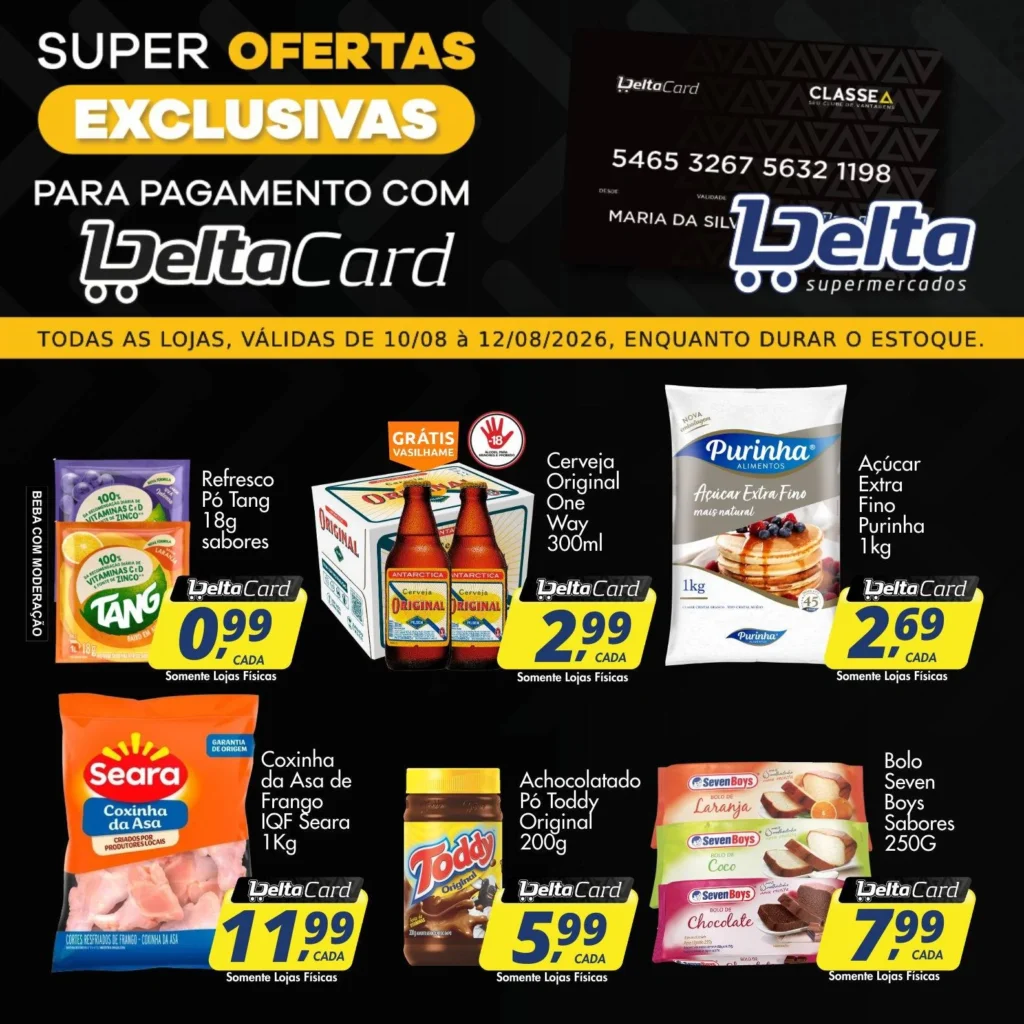 Ofertas Delta Supermercados – 12/08