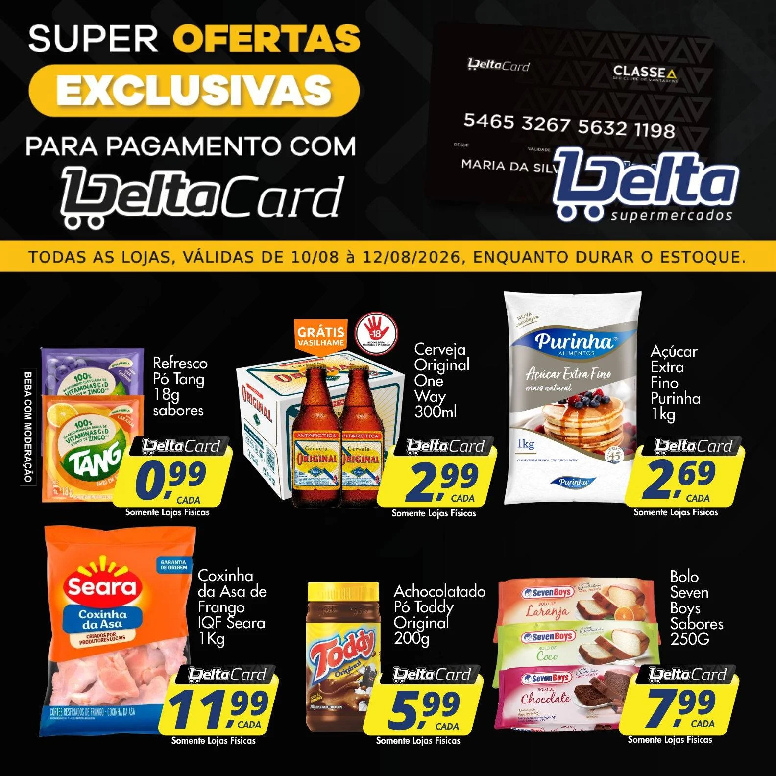 Ofertas Delta Supermercados – 12/08