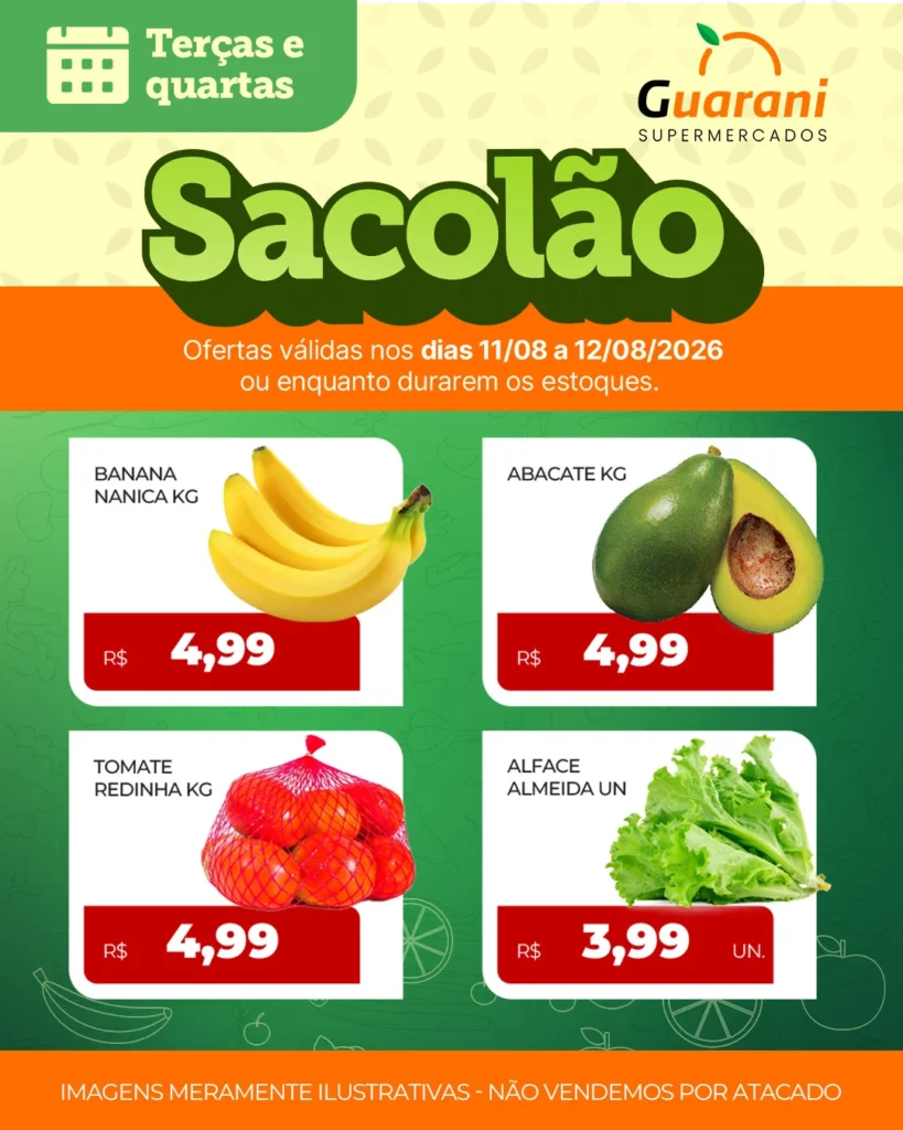 Ofertas Supermercado Guarani – 12/08