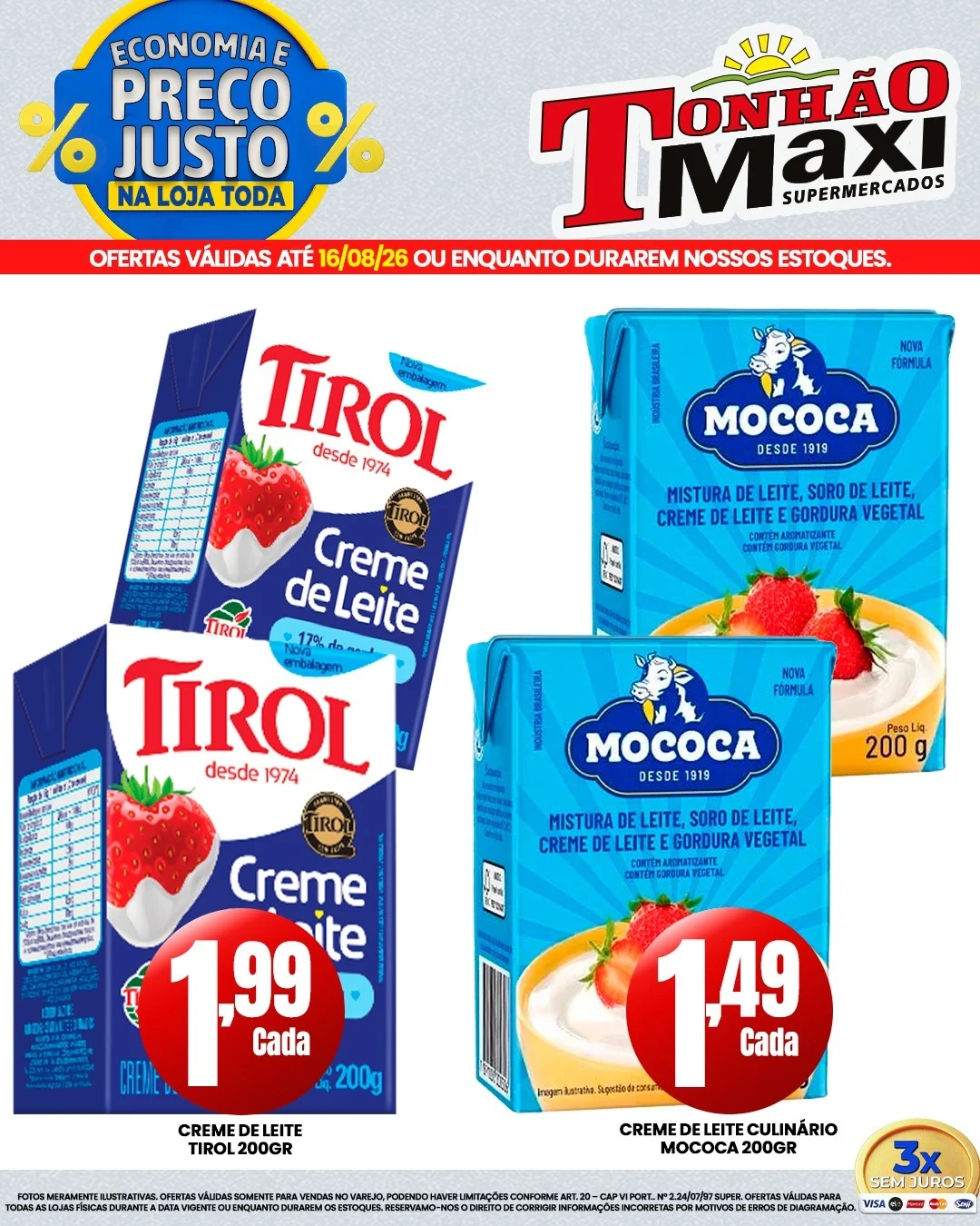 Ofertas Supermercados Tonhão Maxi