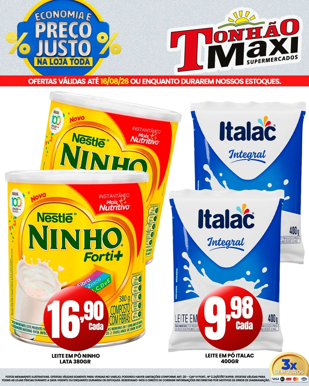 Ofertas Supermercados Tonhão Maxi