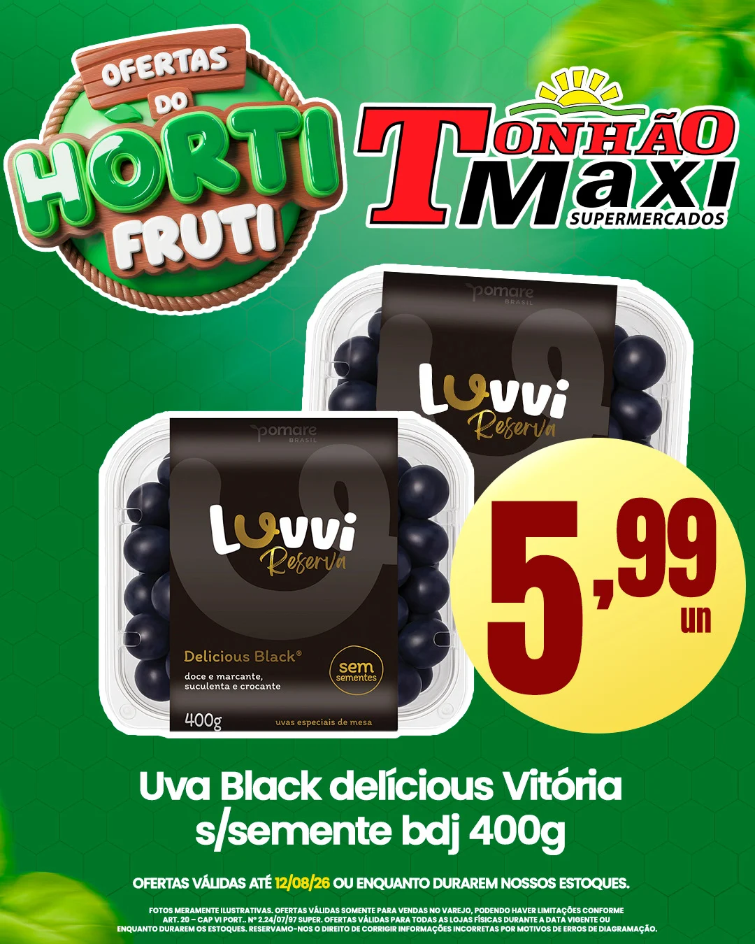 Ofertas Supermercados Tonhão Maxi