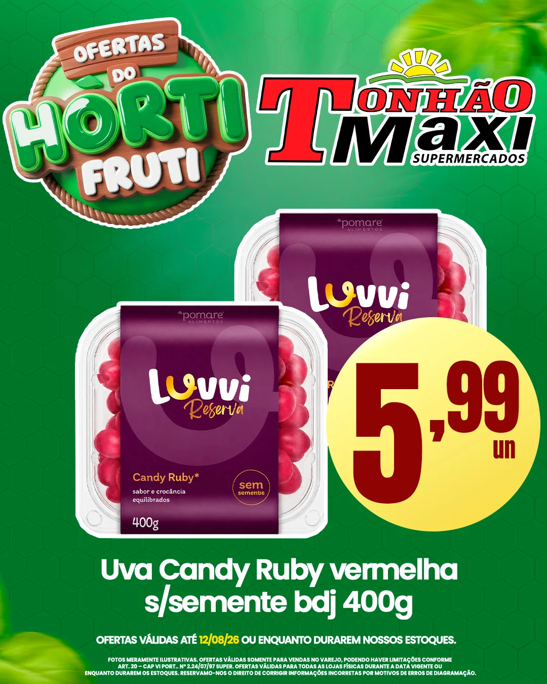 Ofertas Supermercados Tonhão Maxi