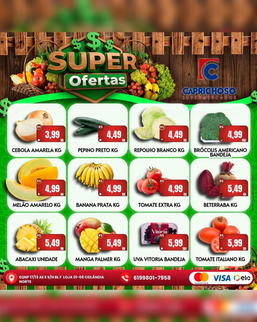 Ofertas Supermercado Caprichoso Ceilândia