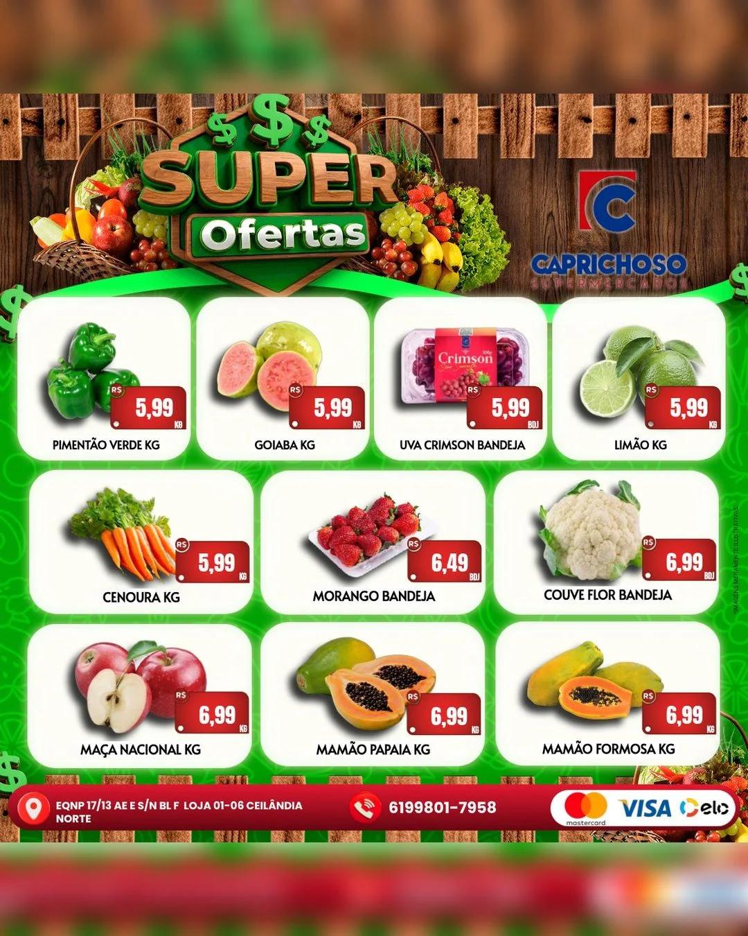 Ofertas Supermercado Caprichoso Ceilândia