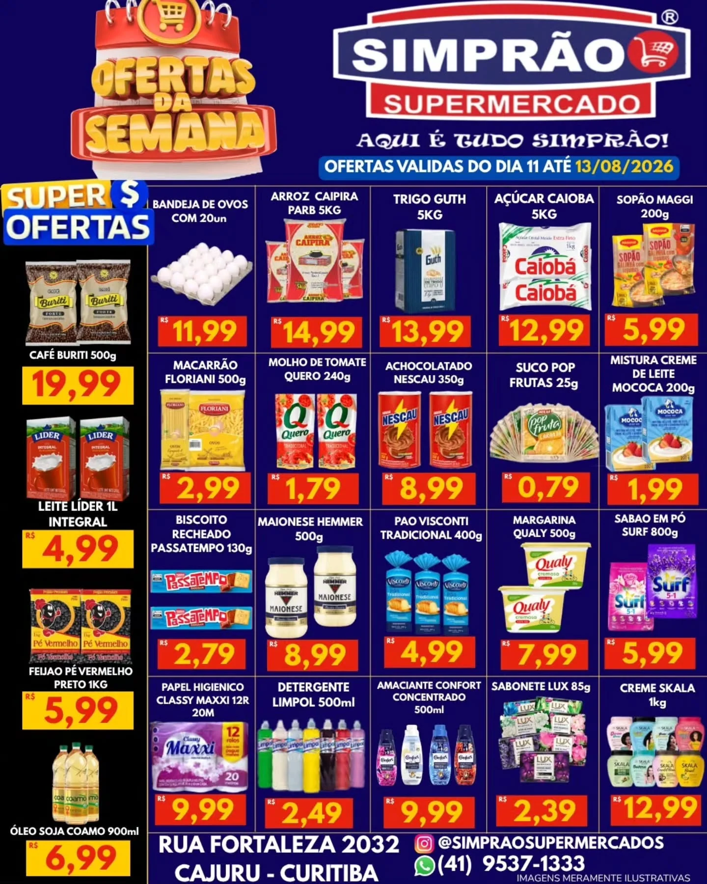 Ofertas simprão supermercados