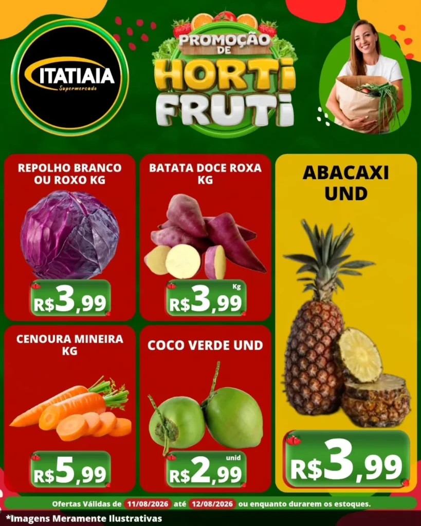 Ofertas Itatiaia Supermercado – 12/08/2026