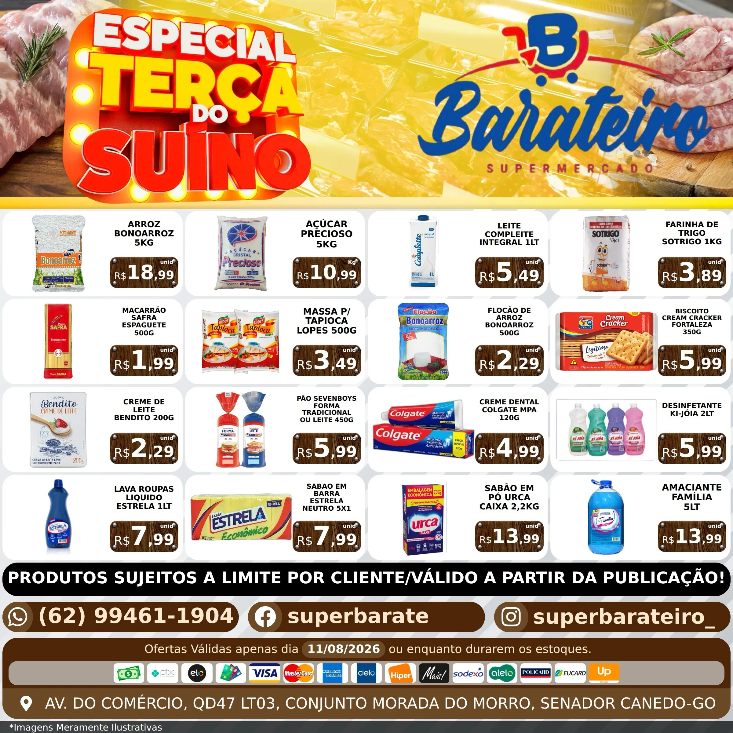Ofertas Super Barateiro Supermercado