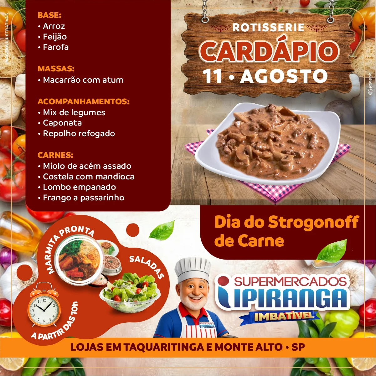 Ofertas Supermercados Ipiranga – 11/08/2026 Ofertas Supermercados Ipiranga – 11/08/2026