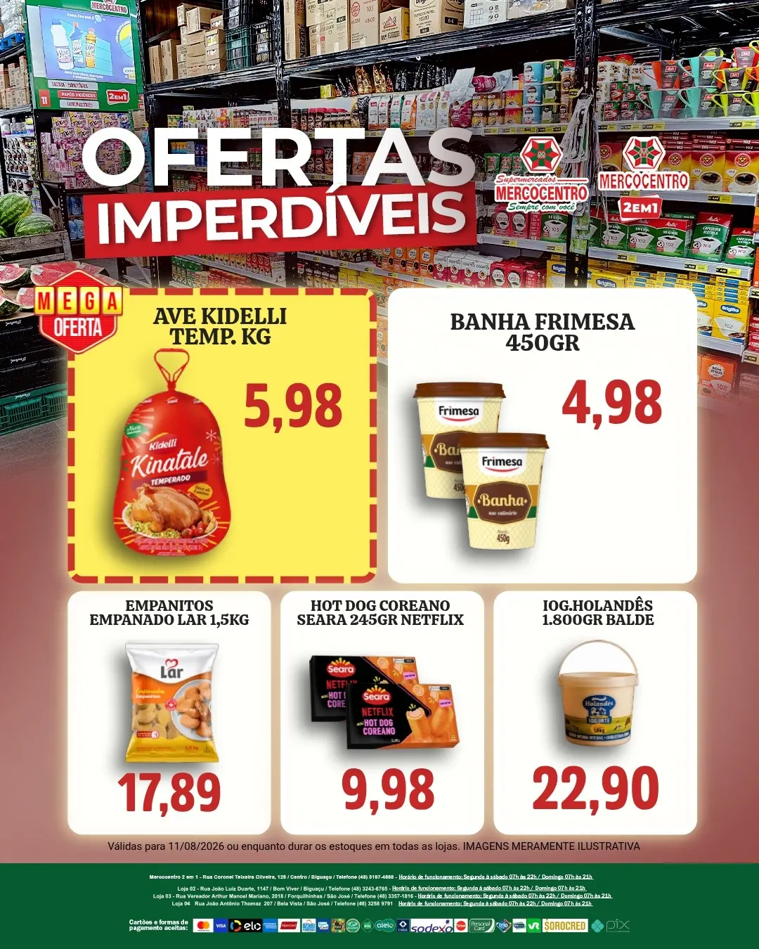 Ofertas SUPERMERCADOS MERCOCENTRO 🛒