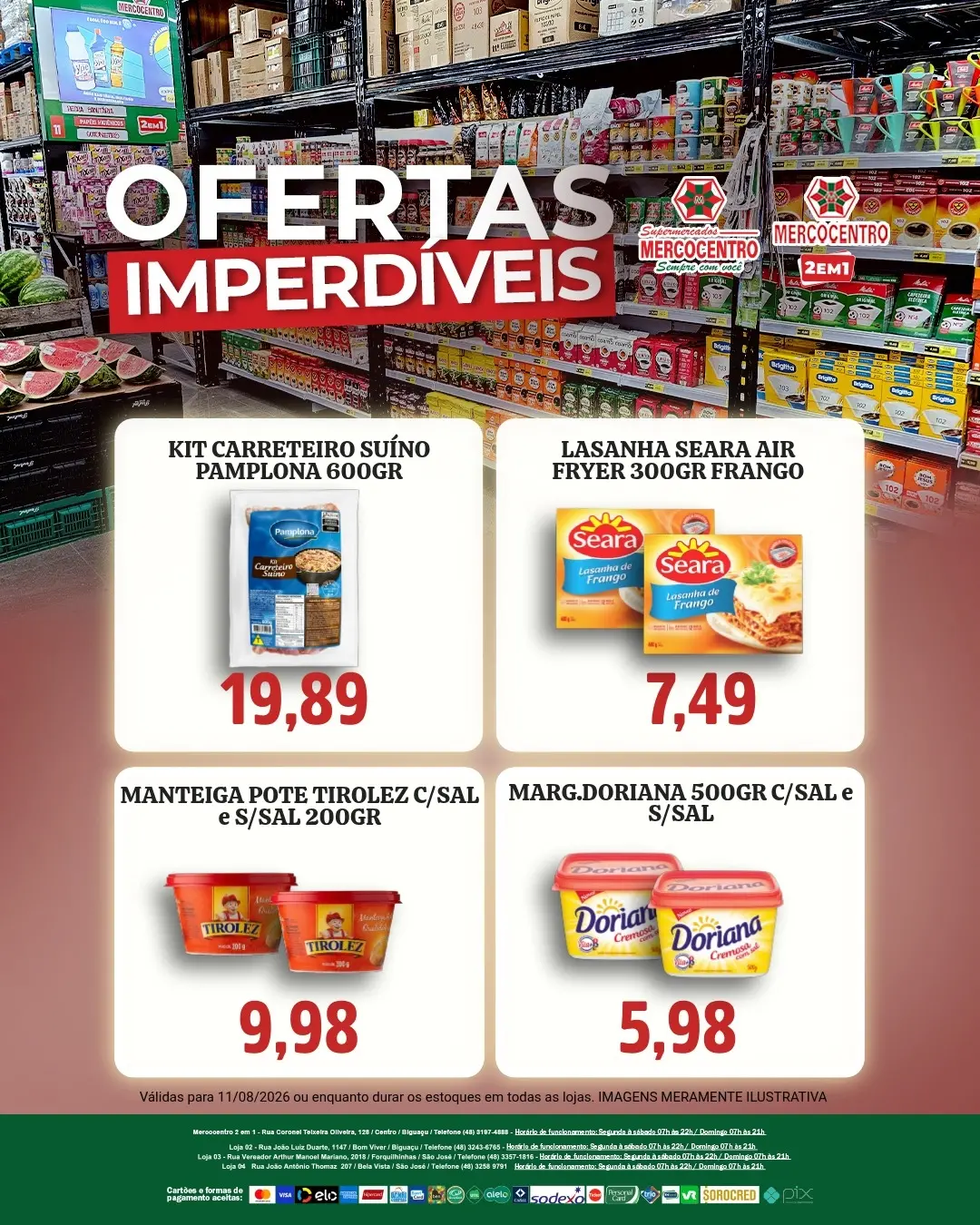 Ofertas SUPERMERCADOS MERCOCENTRO 🛒