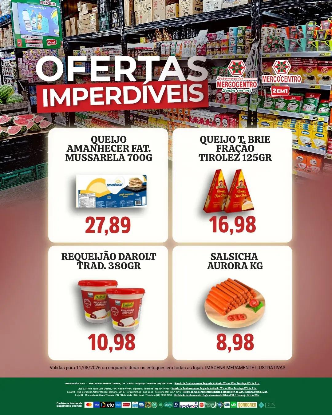 Ofertas SUPERMERCADOS MERCOCENTRO 🛒