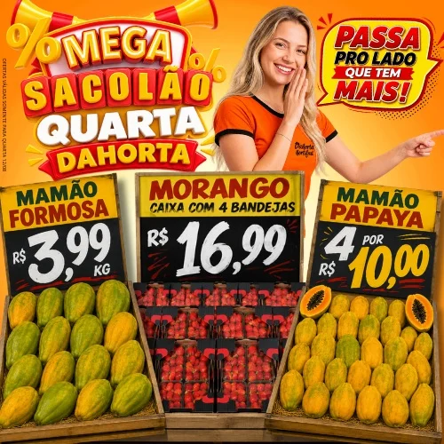 Ofertas Dahorta Hortifruti – 12/08/2026