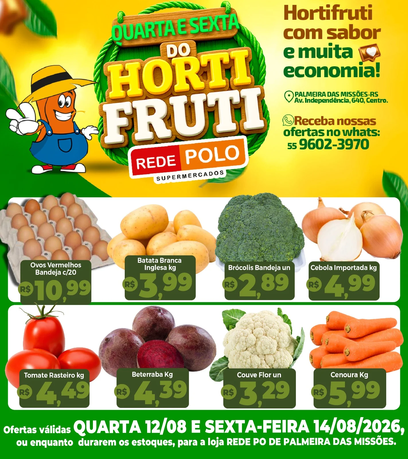 Ofertas Rede Polo Palmeira