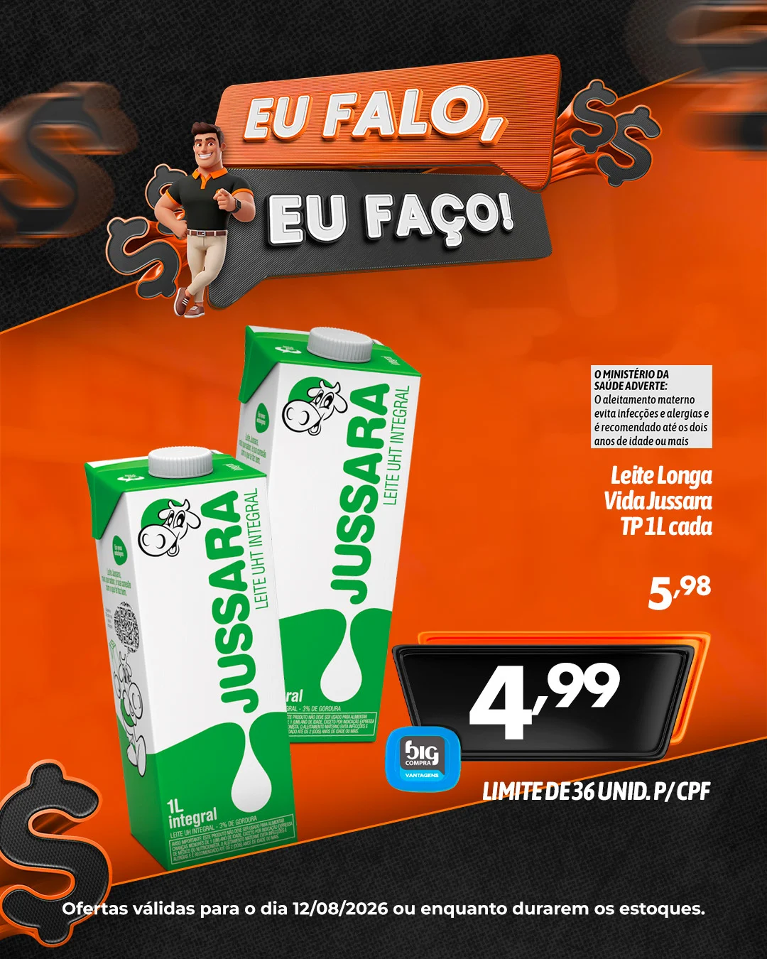 Ofertas Supermercados Big Compra – 12/08/2026 Ofertas Supermercados Big Compra – 12/08/2026