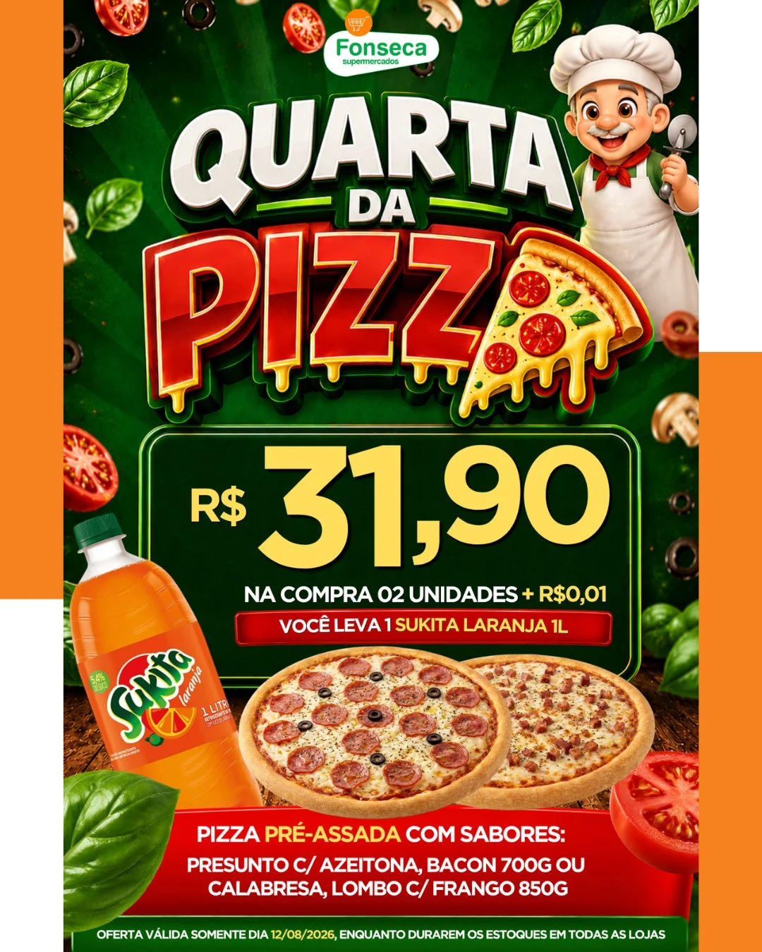 Ofertas Fonseca Supermercados – 12/08/2026