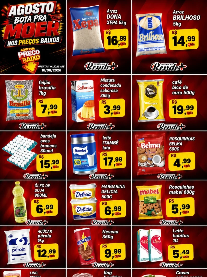 Ofertas Rende Mais Supermercado