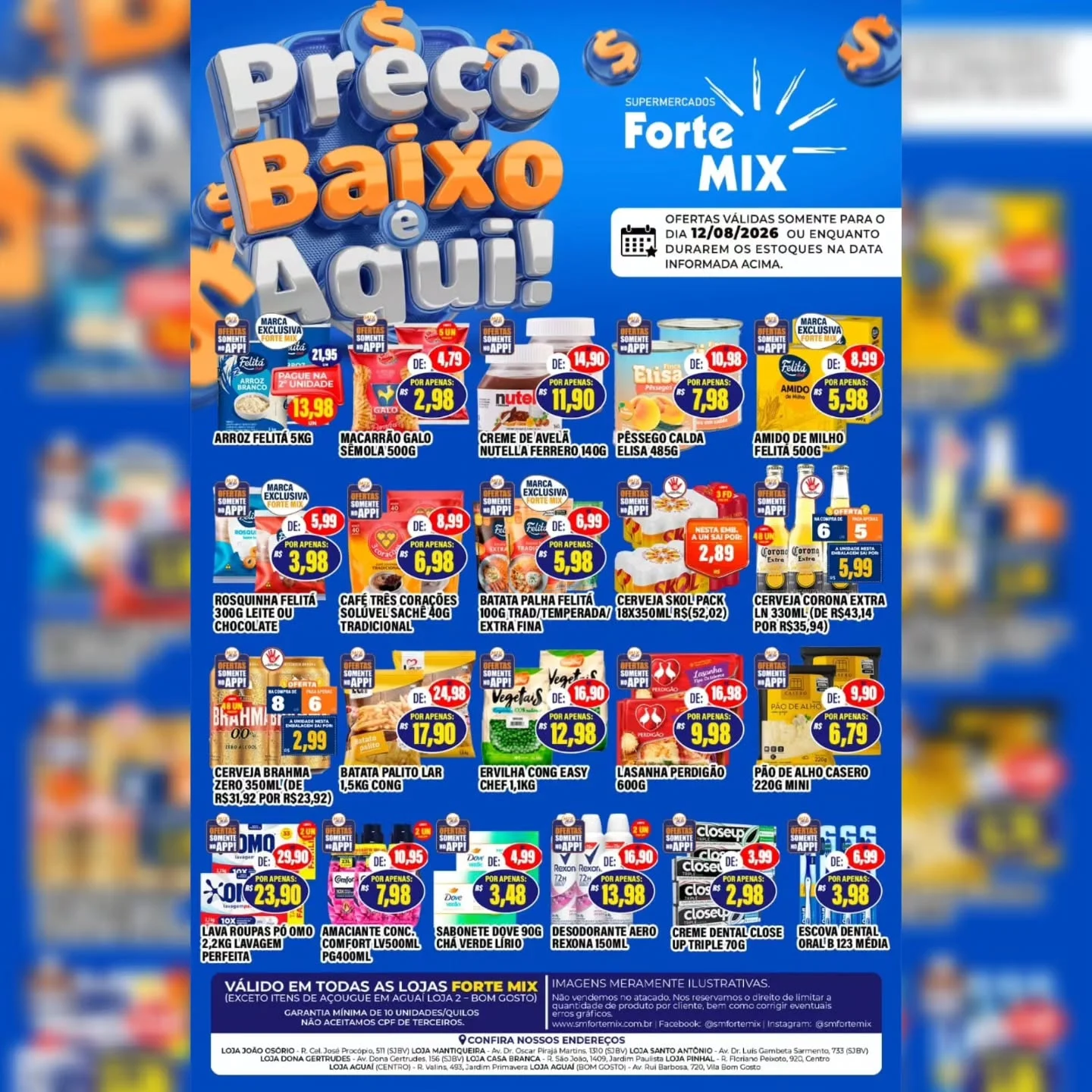 Ofertas Supermercados Forte Mix