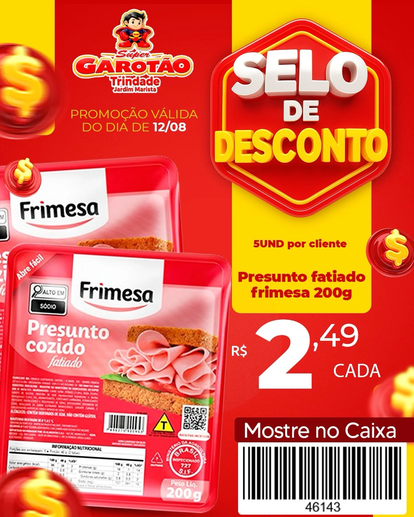 Ofertas Supermercado Garotão – 12/08/2026
