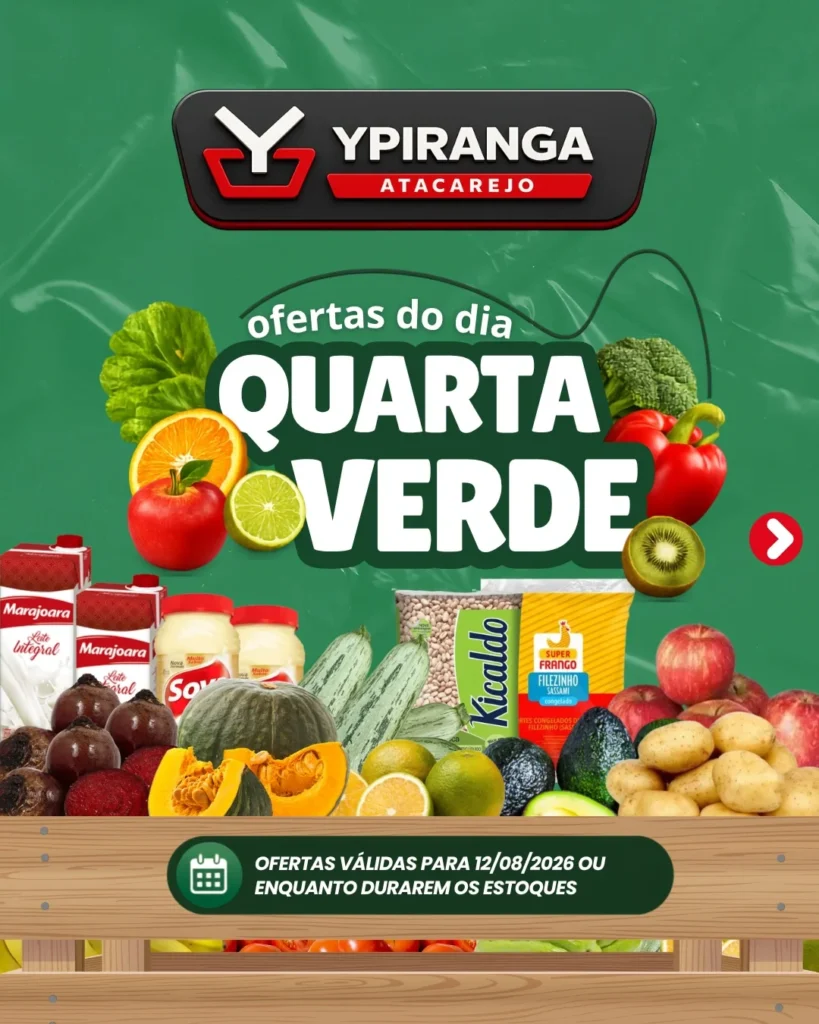 Ofertas Ypiranga Atacarejo – 12/08/2026