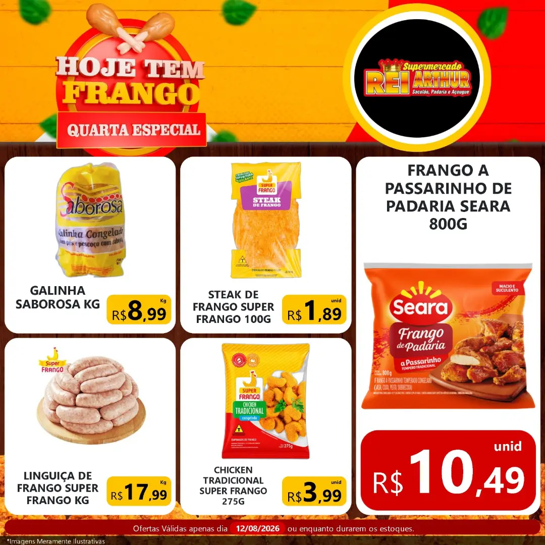 Ofertas Supermercado Rei Arthur💥