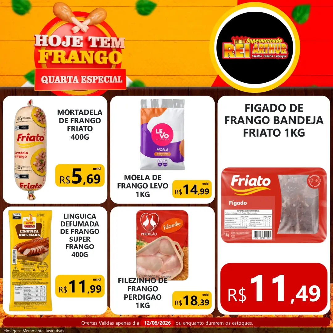 Ofertas Supermercado Rei Arthur💥