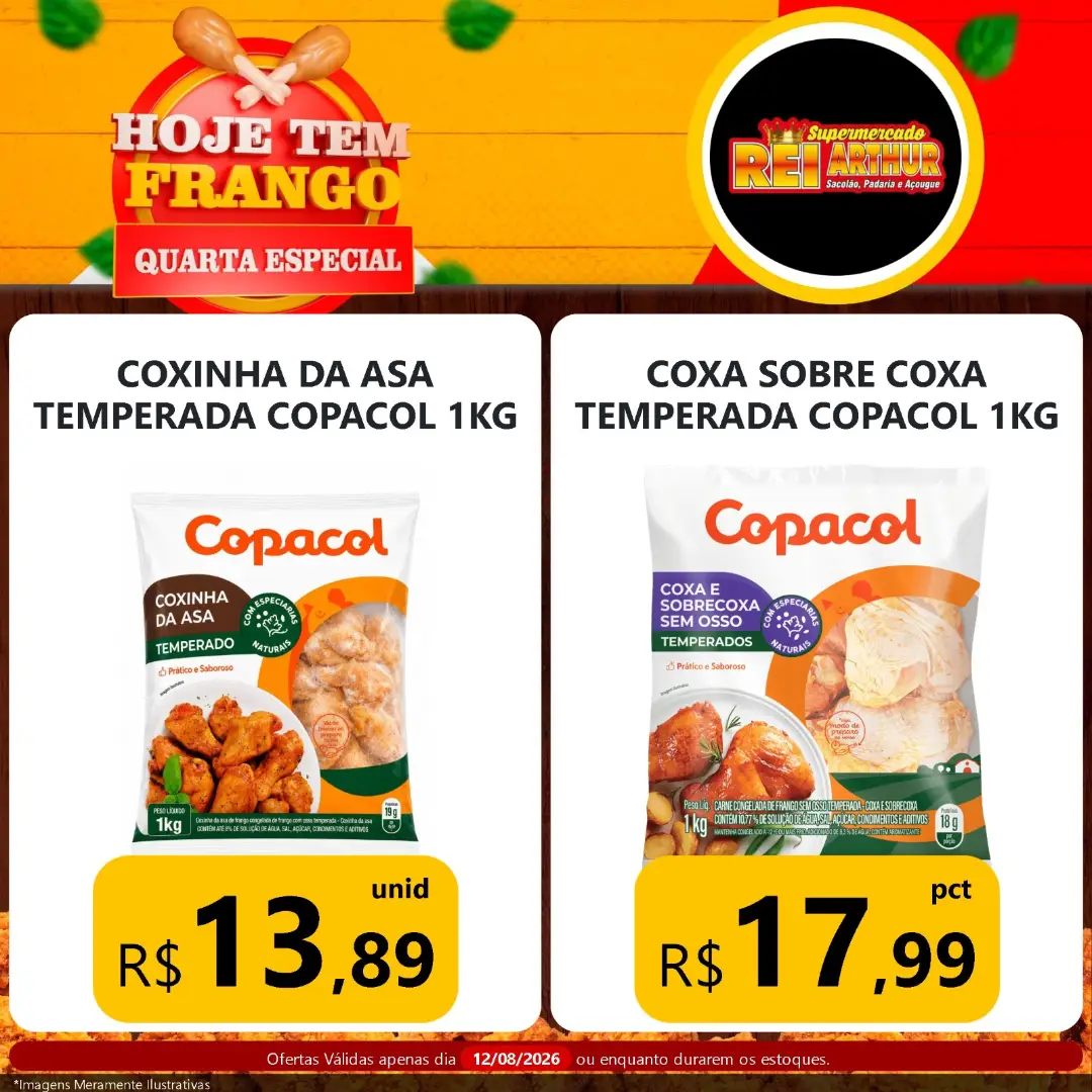 Ofertas Supermercado Rei Arthur💥