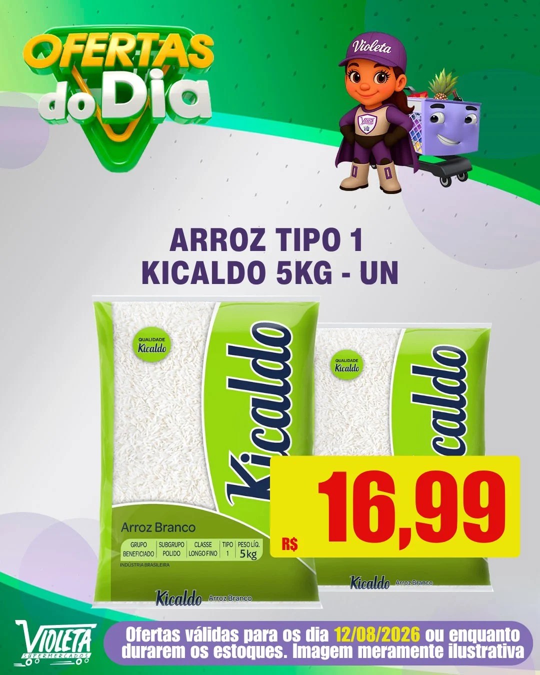Ofertas Supermercado Violeta Oficial – 12/08/2026
