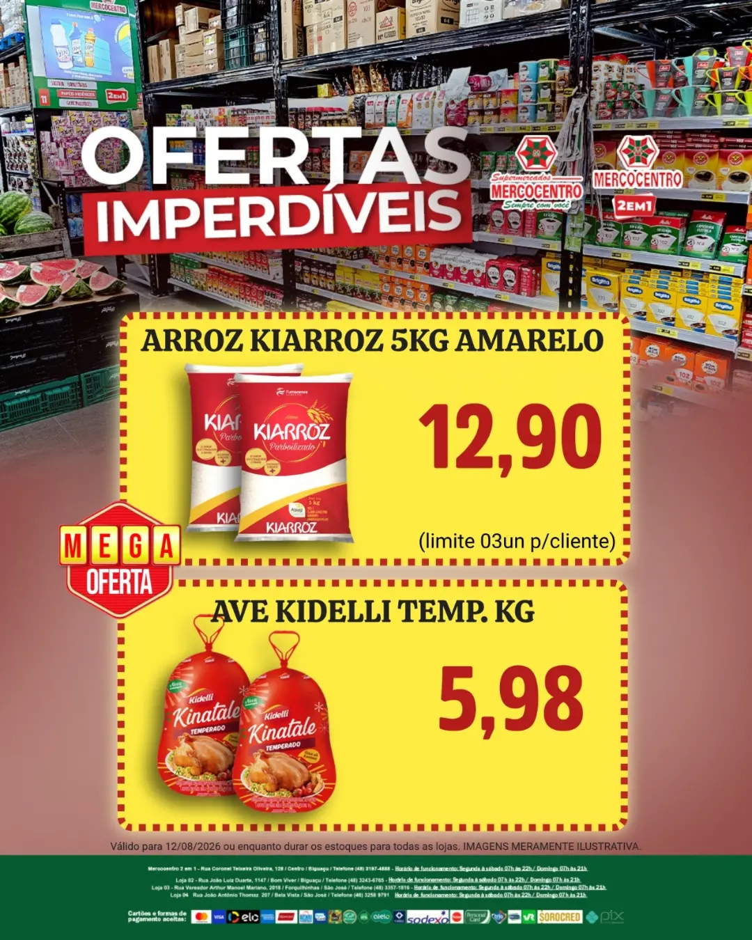 Ofertas SUPERMERCADOS MERCOCENTRO 🛒