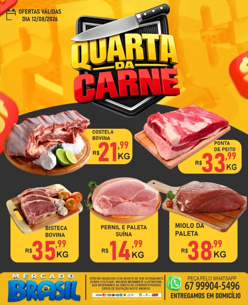 Ofertas Mercado Brasil – 12/08/2026